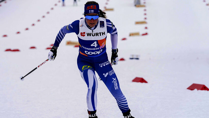 Hiihdon MM: Naisten 50 km (v)