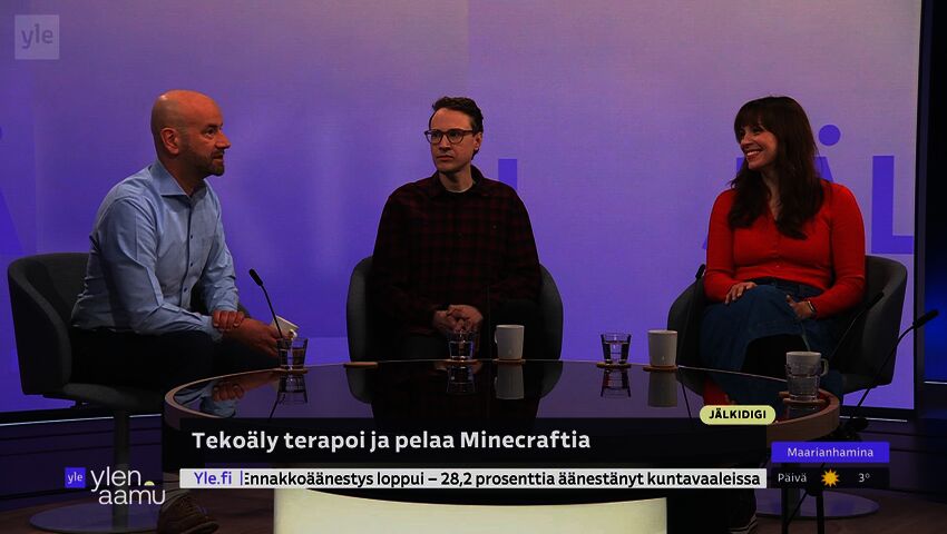 "Mitä terapia on, jos toisessa päässä on kone?"