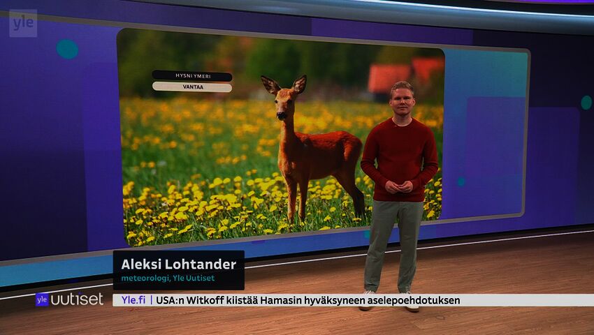 Sääennuste klo 7.40