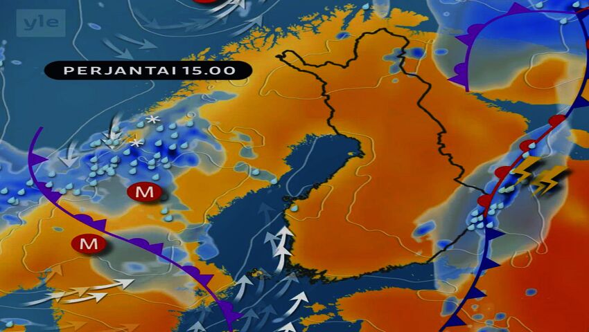 Lakkiaispäivän sää on epävakainen