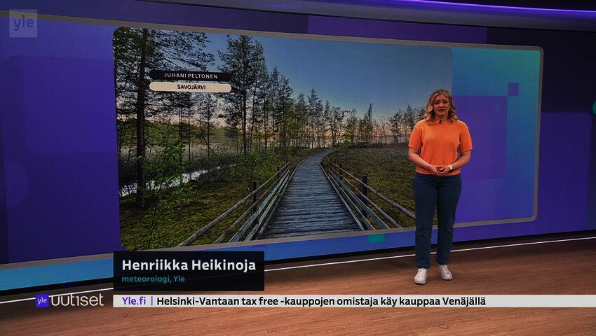 Sääennuste klo 7.40