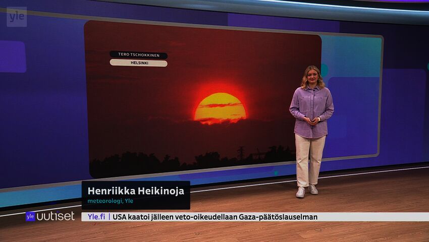 Sääennuste klo 7.40