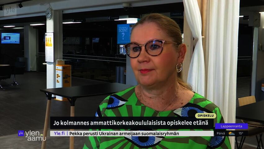 Etäopiskelun suosio ammattikorkeakouluissa on kasvanut