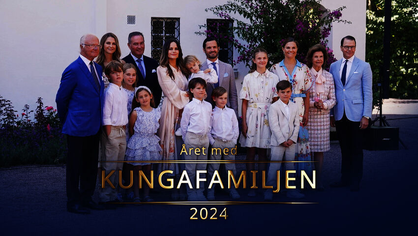 Ruotsin kuningasperheen vuosi 2024