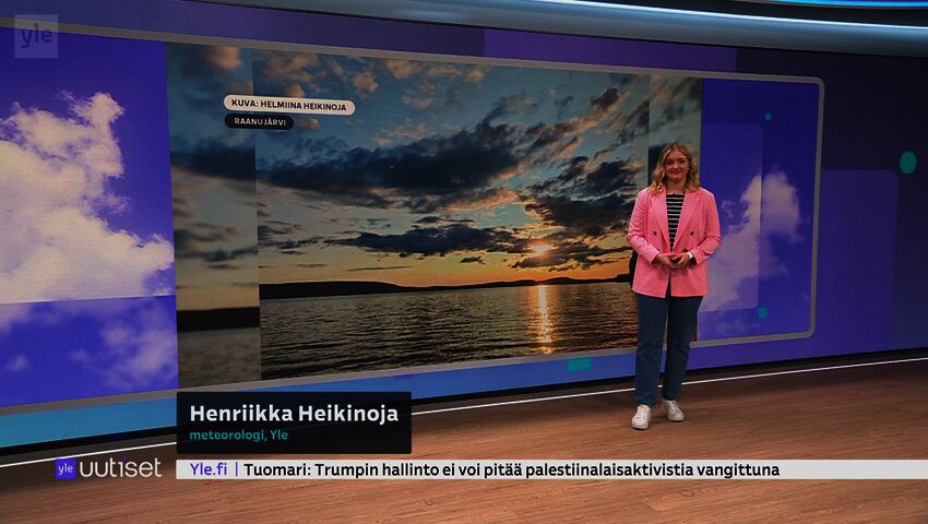 Sääennuste klo 7.40