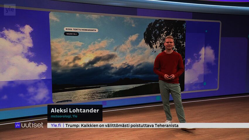 Sääennuste klo 7.40