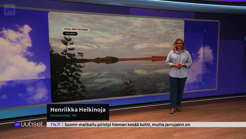 Sääennuste klo 7.40