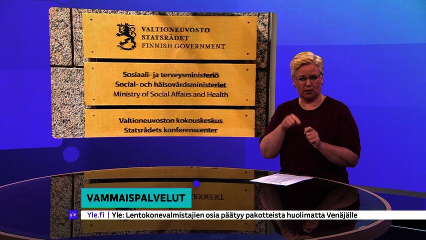 Yle Uutiset viittomakielellä