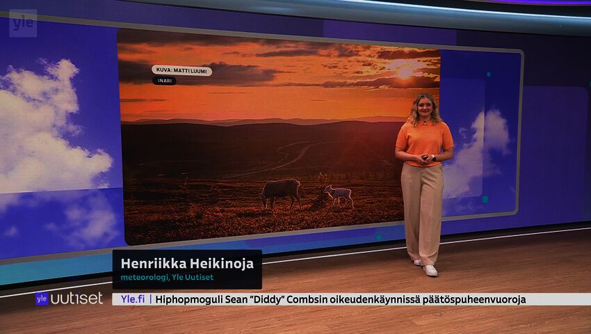 Sääennuste klo 7.40