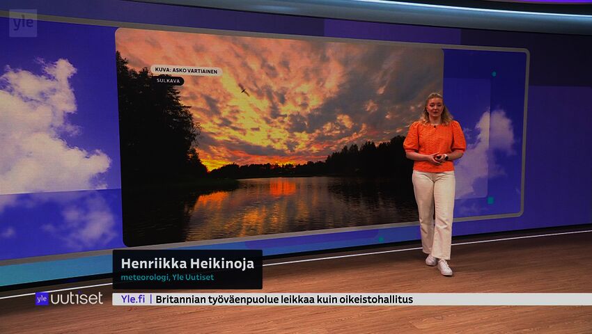 Sääennuste klo 7.40