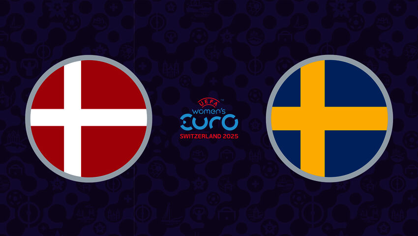 Jalkapallon EURO 2025: Tanska - Ruotsi