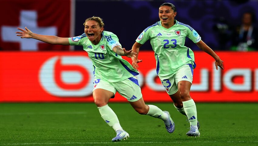 Jess Fishlock toi Walesin onnekkaasti tasoihin