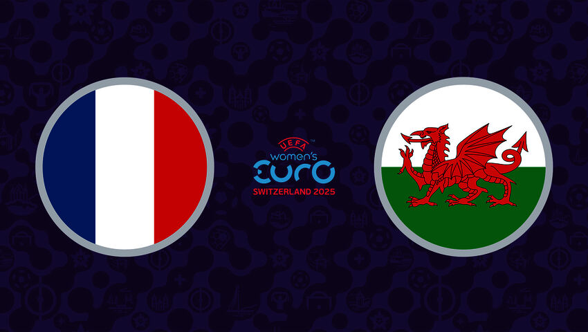 Jalkapallon EURO 2025: Ranska - Wales