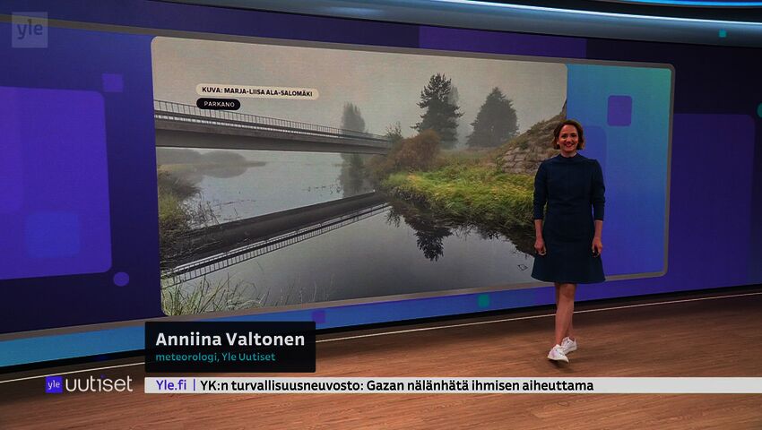 Sääennuste klo 7.40