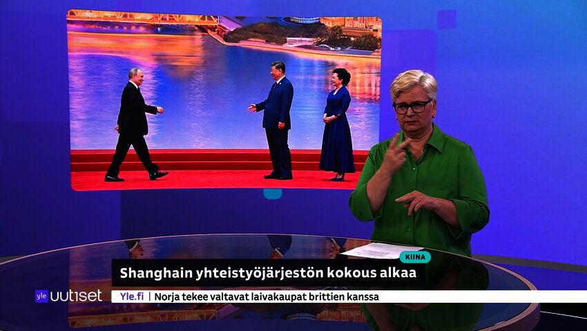 Yle Uutiset viittomakielellä