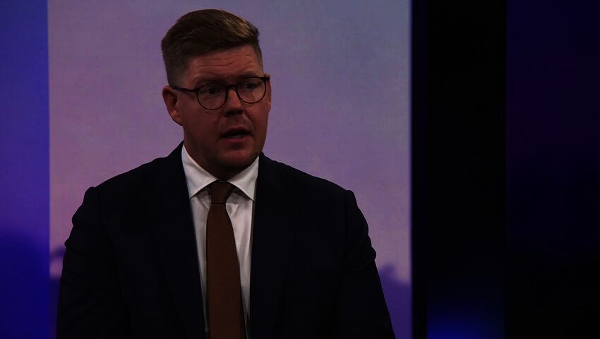 Antti Lindtman (sd.) puhui Palestiinan tunnustamisesta Ykkösaamussa