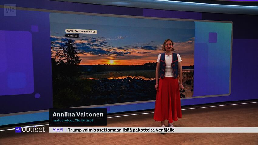 Sääennuste klo 7.40