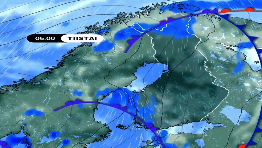 Sää on epävakaista