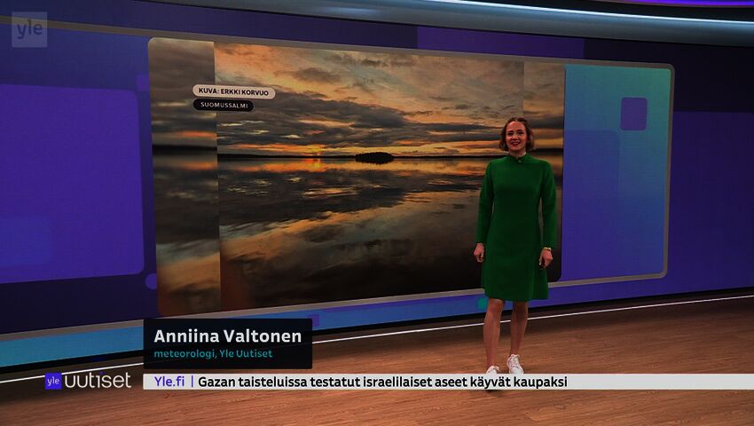 Sääennuste klo 7.40