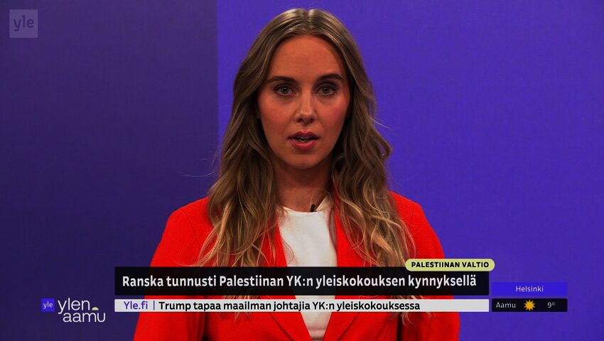 Palestiinan tunnustamiset pohjustajat New Yorkin YK-viikkoa 