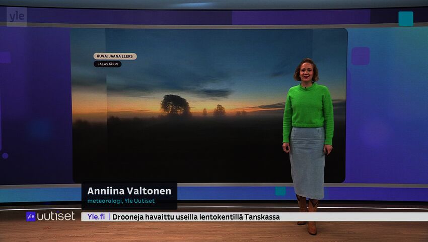 Sääennuste klo 7.40