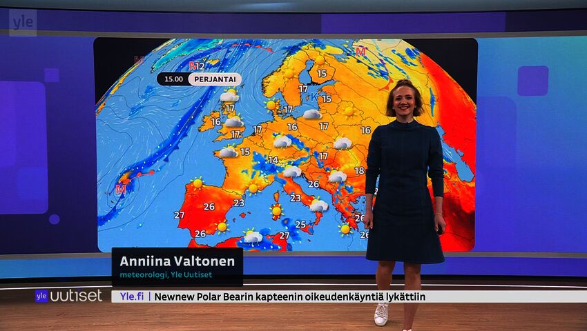 Sääennuste klo 7.40