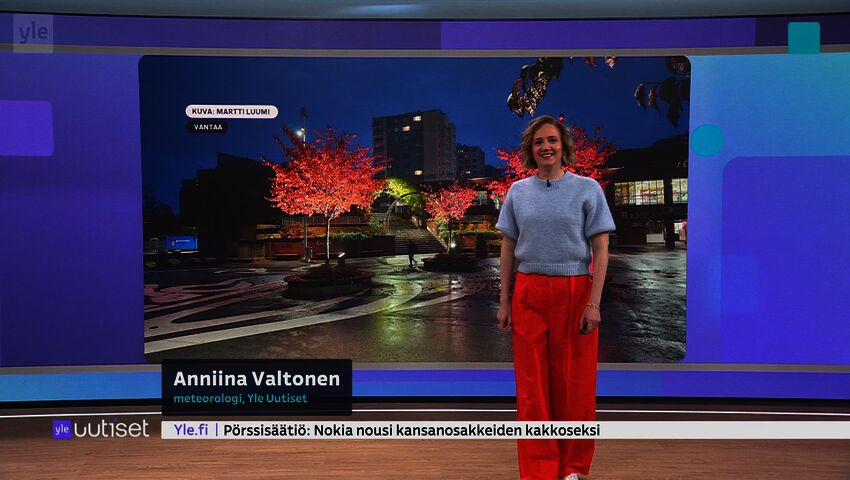Sääennuste klo 7.40