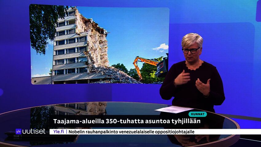 Yle Uutiset viittomakielellä