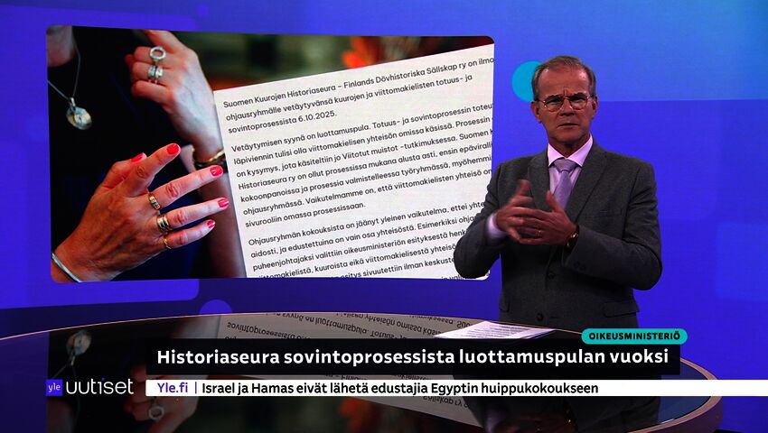 Yle Uutiset viittomakielellä