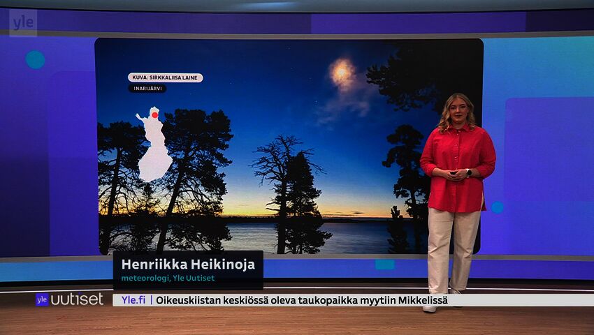 Sääennuste klo 7.40