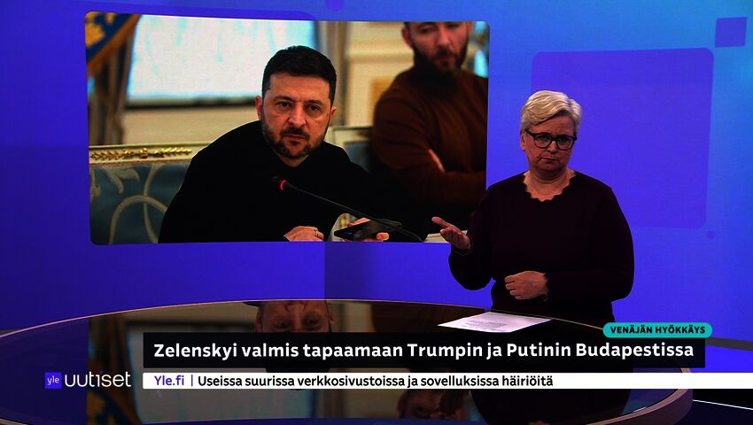 Yle Uutiset viittomakielellä