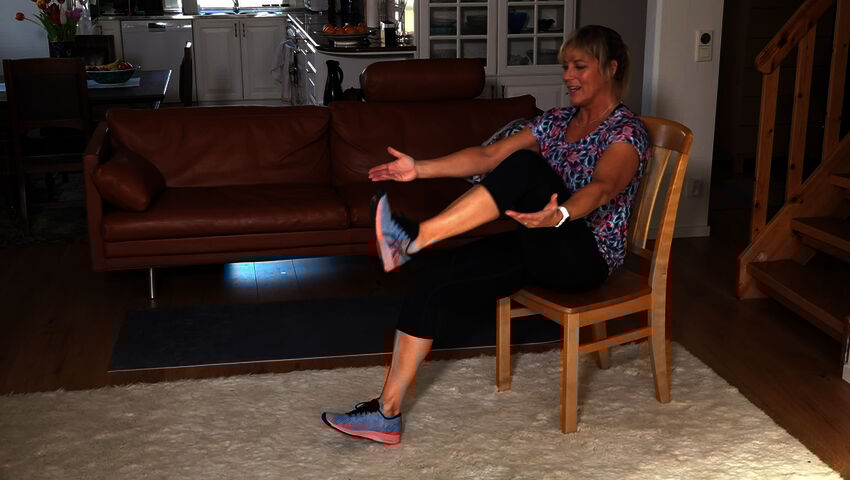 Kotijumppaa Sofian kanssa