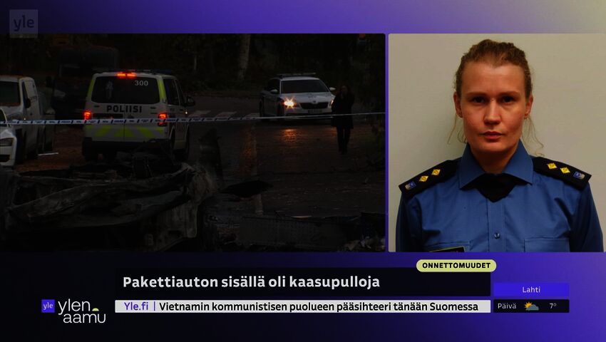 Missä saa säilyttää kaasupulloja?