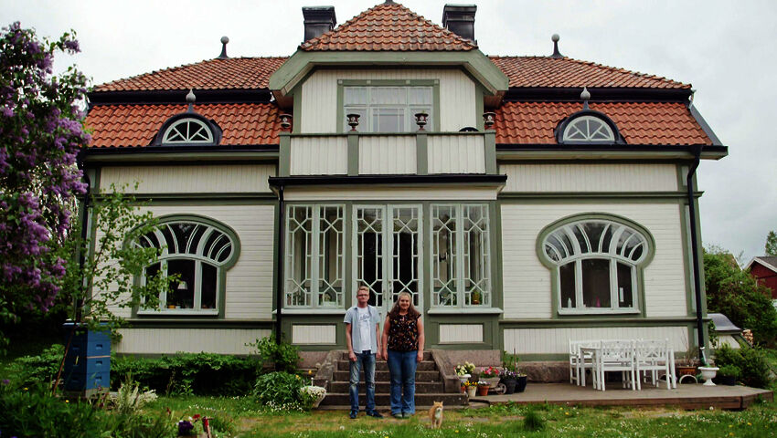 Talot huokuvat historiaa