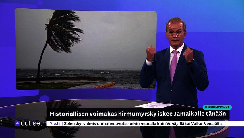 Yle Uutiset viittomakielellä