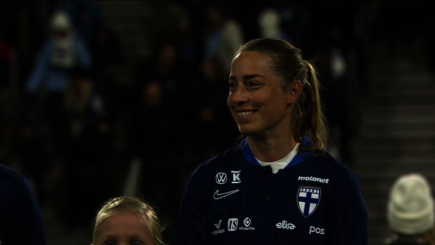 Jalkapallon N kansojen liiga DEN - FIN, alkustudio