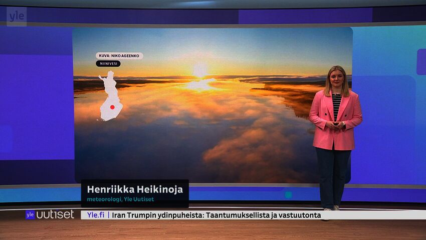 Sääennuste klo 7.40