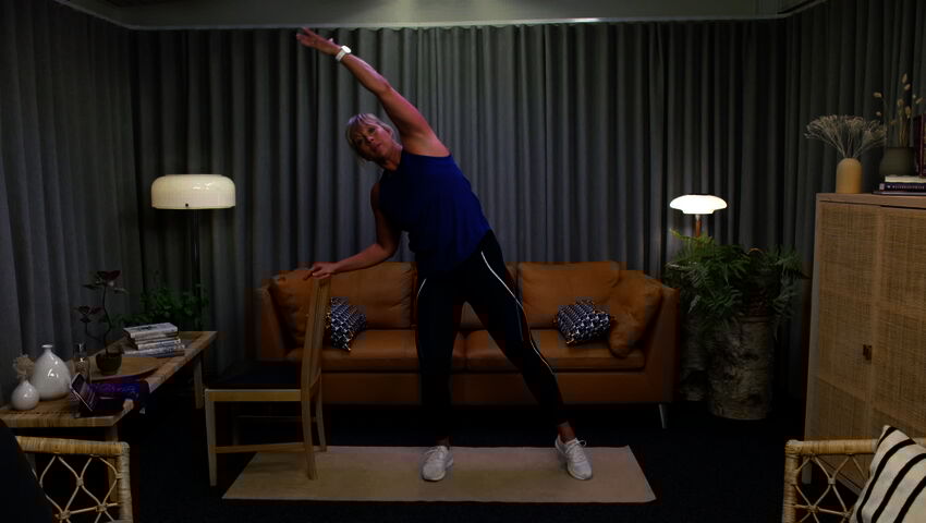 Kotijumppaa Sofian kanssa