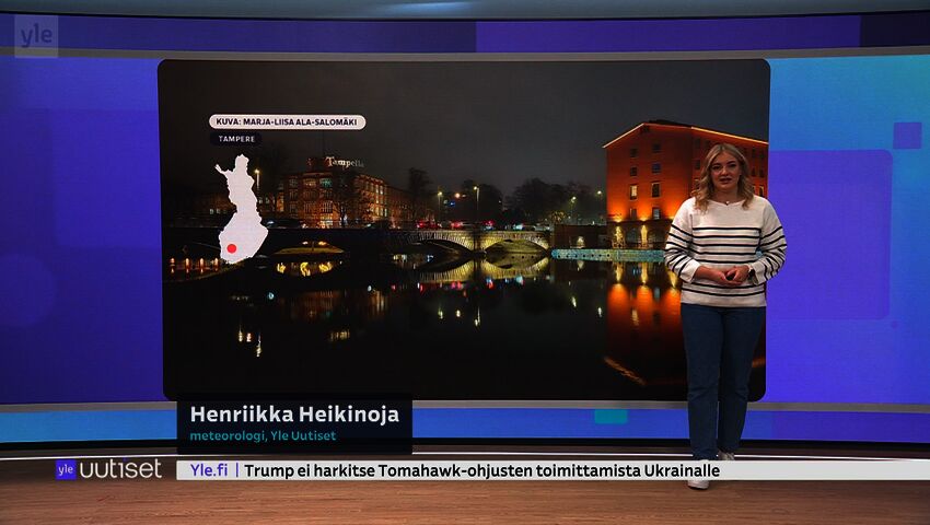 Sääennuste klo 7.40