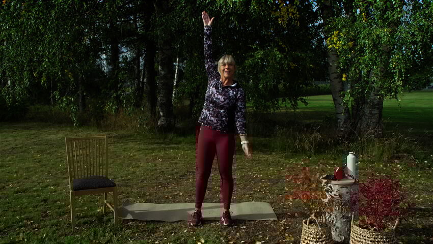 Kotijumppaa Sofian kanssa