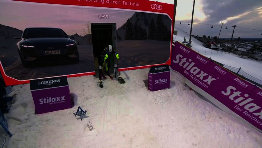 Rosa Pohjolainen toiselle kierrokselle Levillä