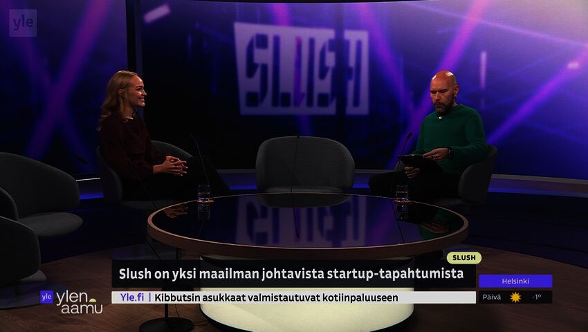 Slushin toimitusjohtaja Aino Bergius