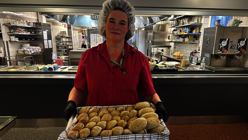 Kouluruoka maistuu kaikille Merijärvellä