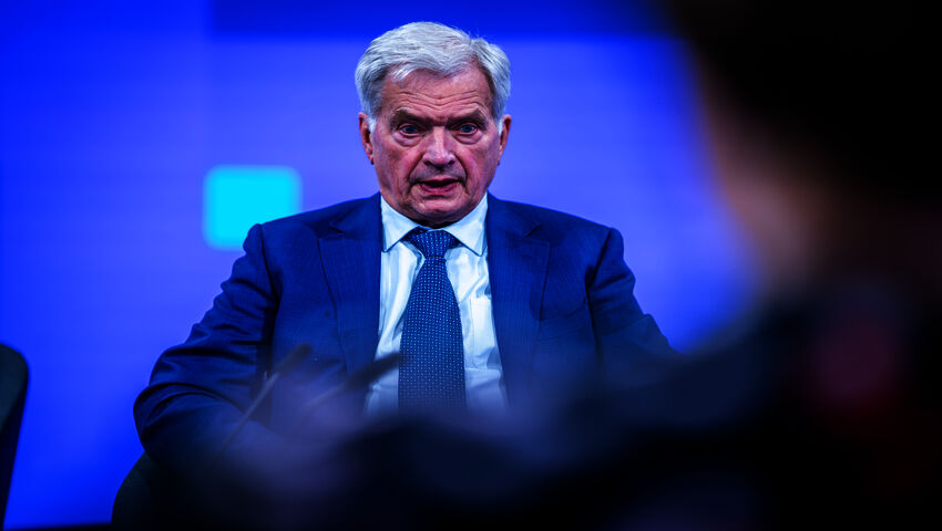 Presidentti Niinistö vieraili Ykkösaamussa