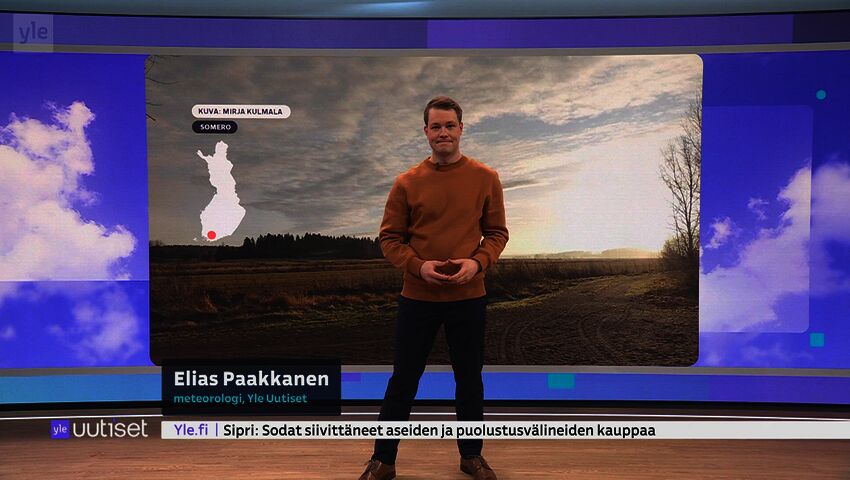 Sääennuste klo 7.40