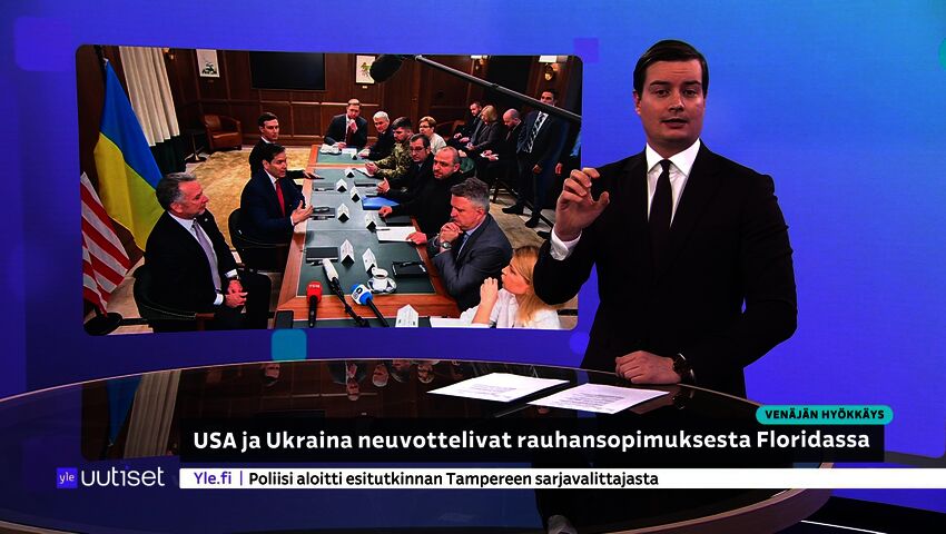 Yle Uutiset viittomakielellä