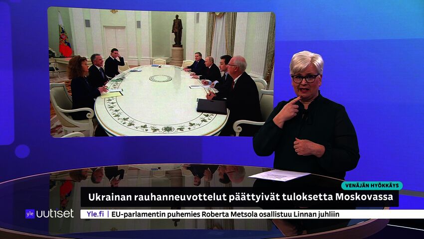 Yle Uutiset viittomakielellä