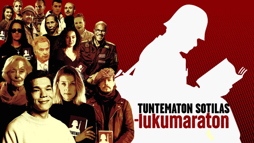 Tuntematon sotilas -lukumaraton 2025 – lukijat mukana chatissa