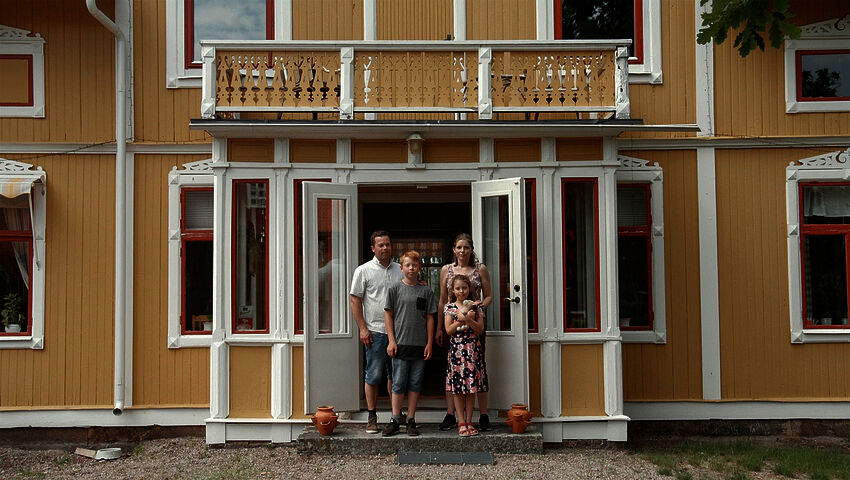 Talot huokuvat historiaa