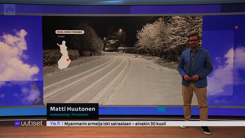 Sääennuste klo 7.40